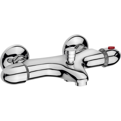 Termostatická vanová vodovodní baterie Levico chrom