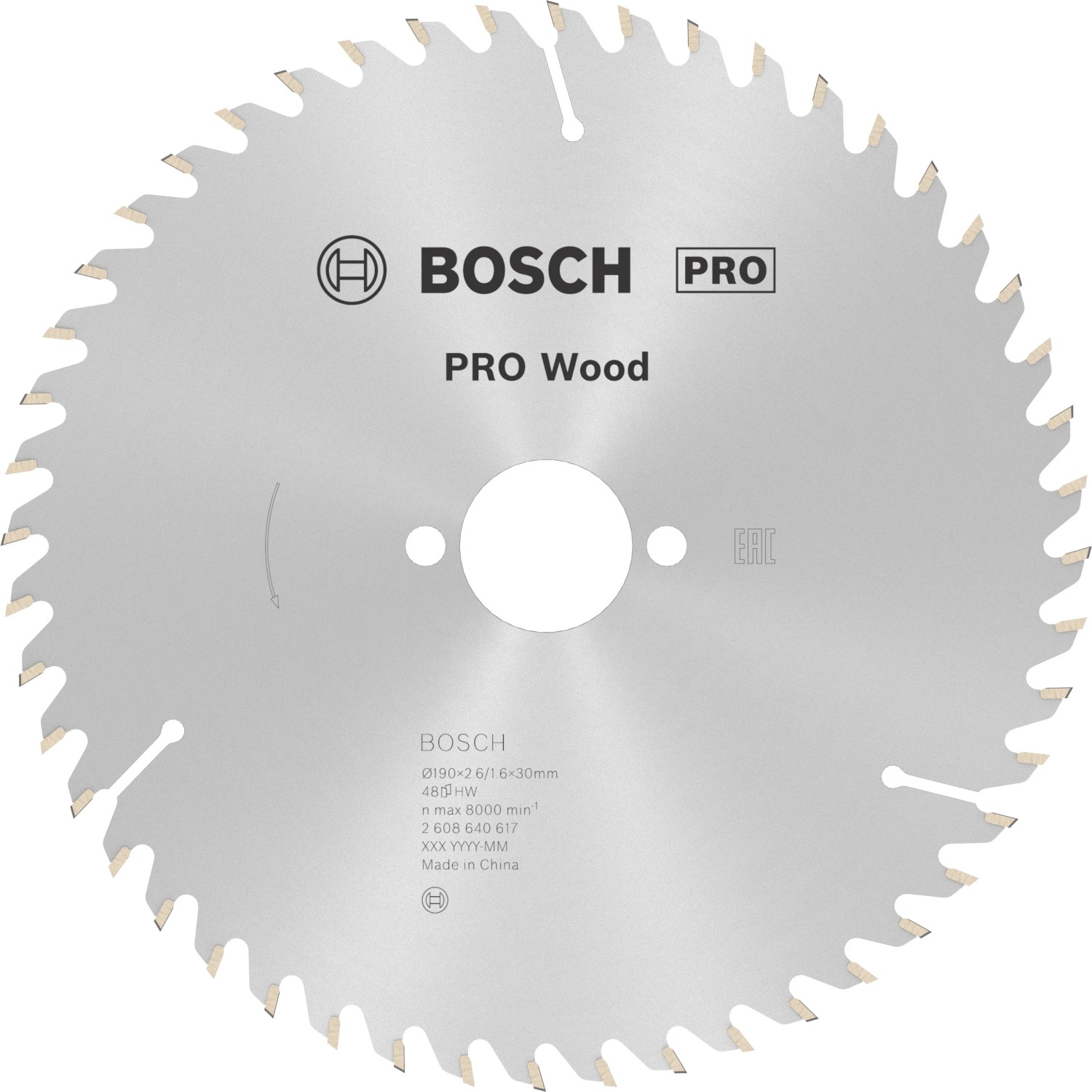 Kotouč pilový Bosch Optiline Wood 190×30×2,6 mm 48 z.
