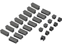 Náhradní nožičky pro sestavu zahradního nábytku Luciara