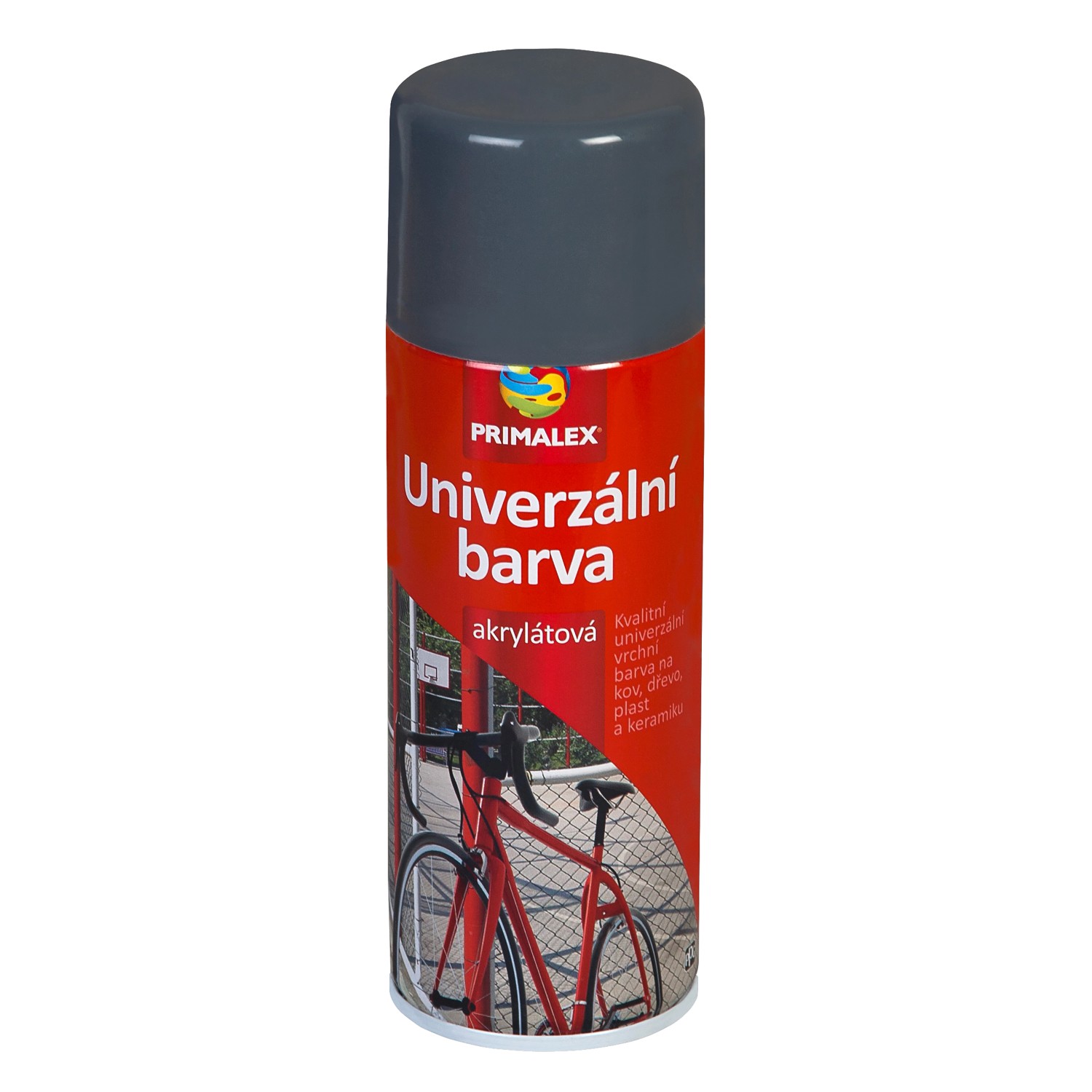 Primalex Sprej RAL 7011 ocelová šedá  400ml