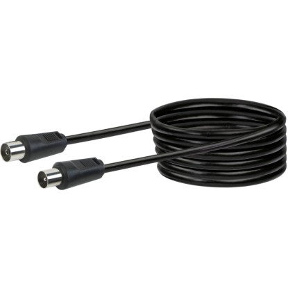 Schwaiger Anténní kabel černý 7,5 m