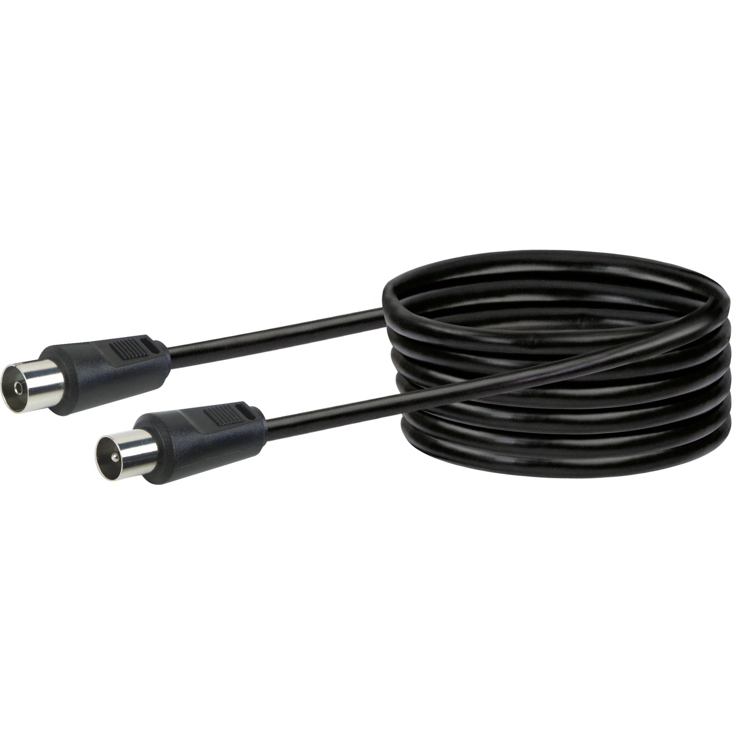 Schwaiger Anténní kabel černý 7,5 m