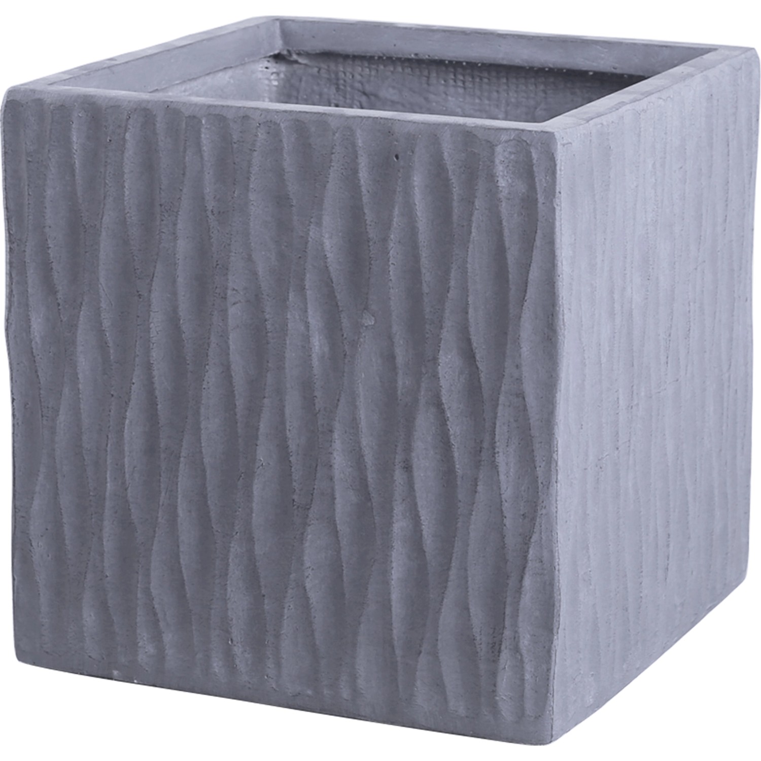 Květináč Rodez 50 cm x 50 cm x 50 cm světle šedý