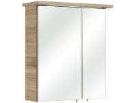 Pelipal Zrcadlová skříňka Quickset 922, dub Sanremo, 72 x 60 x 20 cm