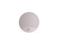EURAKLES Stropní svítidlo LED Dorota s pohyb. senzorem, 15 W, IP44, pr. 25 cm