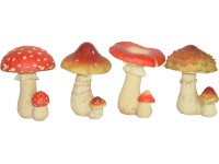 Dekorativní houba, různé druhy, 1 ks, 22 cm