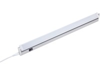 LED podhledové svítidlo Slim-line, 8 W, 600 lm, stříbrné, 2 x 6 x 56 cm