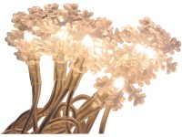 OBI LED světelný řetěz se sněhovými vločkami 10 LED teplá bílá