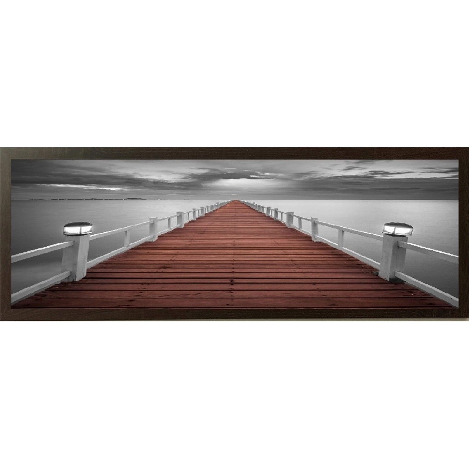 Bondecor Obraz, MDF rám, Scenerie 30 x 90 cm