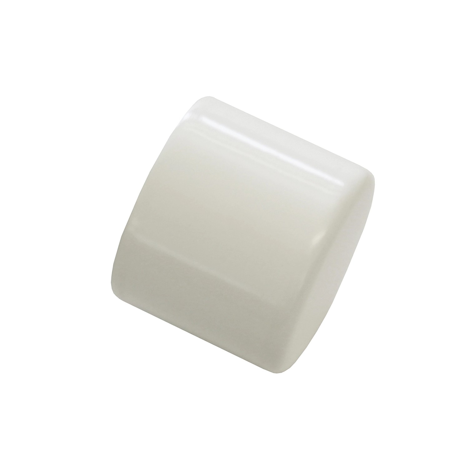 Gardinia Koncová krytka Chicago, bílá, pr. 20 mm, 2 ks