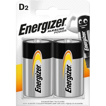 Energizer Alkalická baterie Classic D Mono, 2 ks