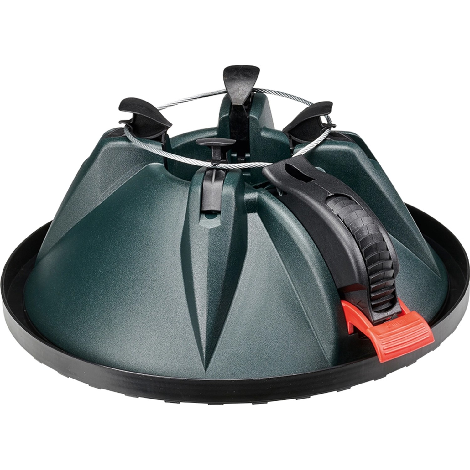 Krinner Stojan na vánoční stromeček Niko Klick Fix tmavě zelený pr. 31 cm