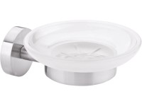 tesa Nástěnná mýdlenka Moon, nerezová ocel, 52 x 110 x 130 mm