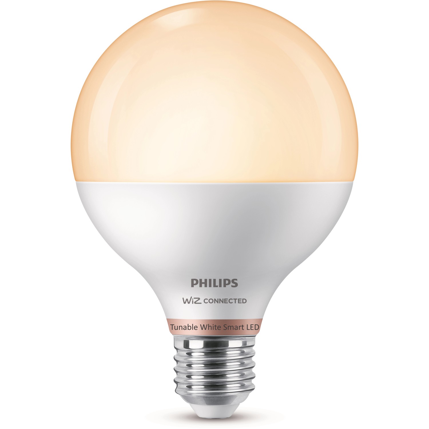 Philips Chytrá LED žárovka E27 G95, 11 W, 1055 lm, 2700-6500 K