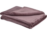 Flaušová deka Blush Bordeaux, růžová, 150 x 200 cm
