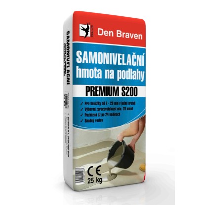 Den Braven Samonivelační hmota na podlahy PREMIUM S200 25 kg