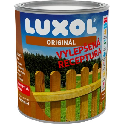 LUXOL Originál Tenkovrstvá lazura červeň rumělková 0,75 l