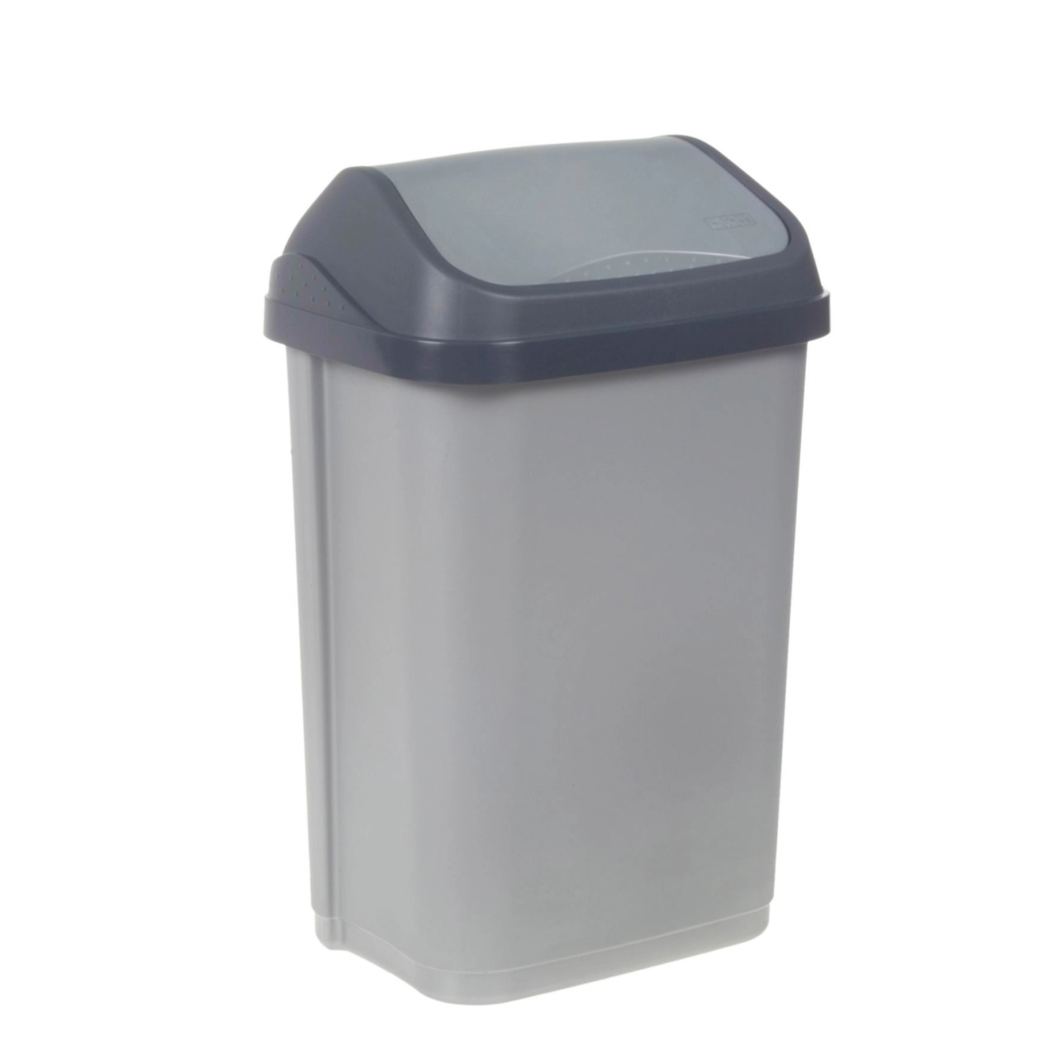 Keeper Odpadkový koš Swing-Bin, stříbrný, 25 l