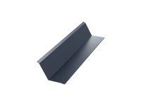 COVERNIT Lemování ke zdi CLASSIC vrchní RAL 7024 grafitové 2000 x 85/93 mm