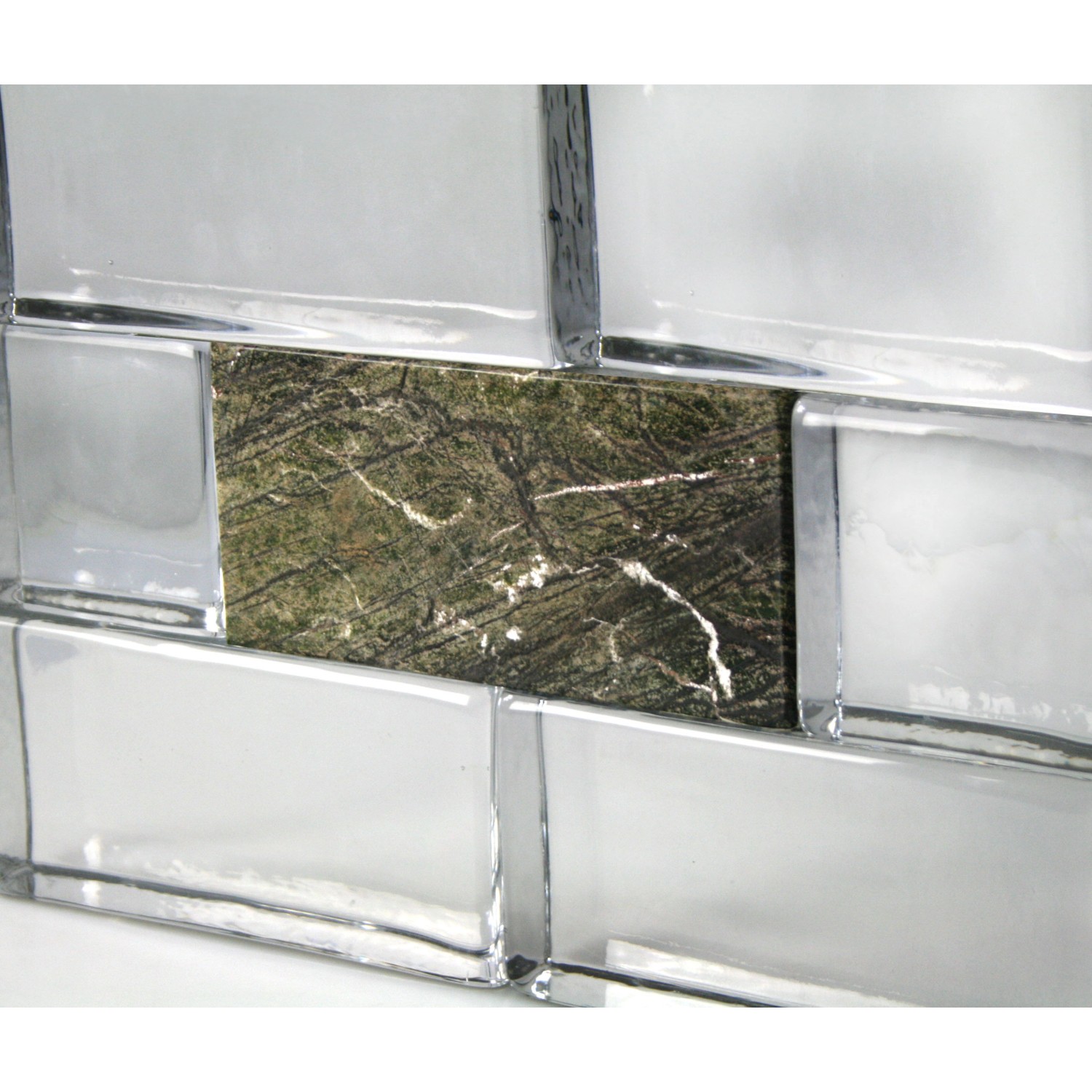 Fuchs Design Tvárnice Crystal Col. Nature Touch Rain Forest Green 20 x 10 x 5 cm