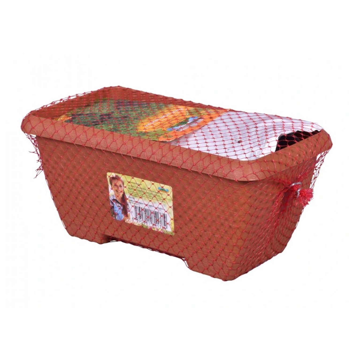 NOHEL GARDEN Truhlík MINIZAHRÁDKA - PETRŽEL KADEŘAVÁ substrát + osivo, 22 cm