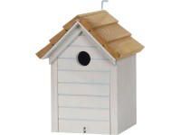 Ptačí budka se střechou FSC® světle šedá - hnědá Ptačí budka se střechou FSC® světle šedá - hnědá