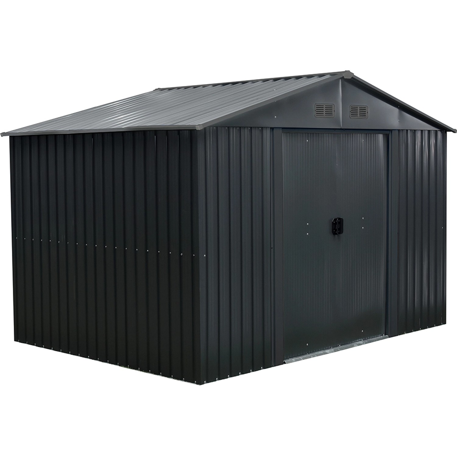 Floraworld Zahradní domek se sedlovou střechou III antracit 301 x 303 x 214 cm