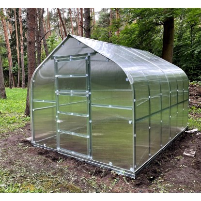 Gutta Zahradní skleník z polykarbonátu Gardentec Standard Profi 6 mm, 6 x 2,5 m