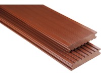 KOVALEX Terasové prkno WPC EXKLUZIV neošetřené hnědé 26 x 145 mm - metráž