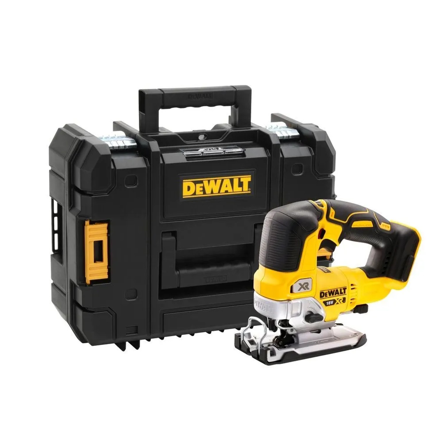 DeWALT 18V XR Aku bezuhlíková přímočará pila DCS334NT-XJ Solo