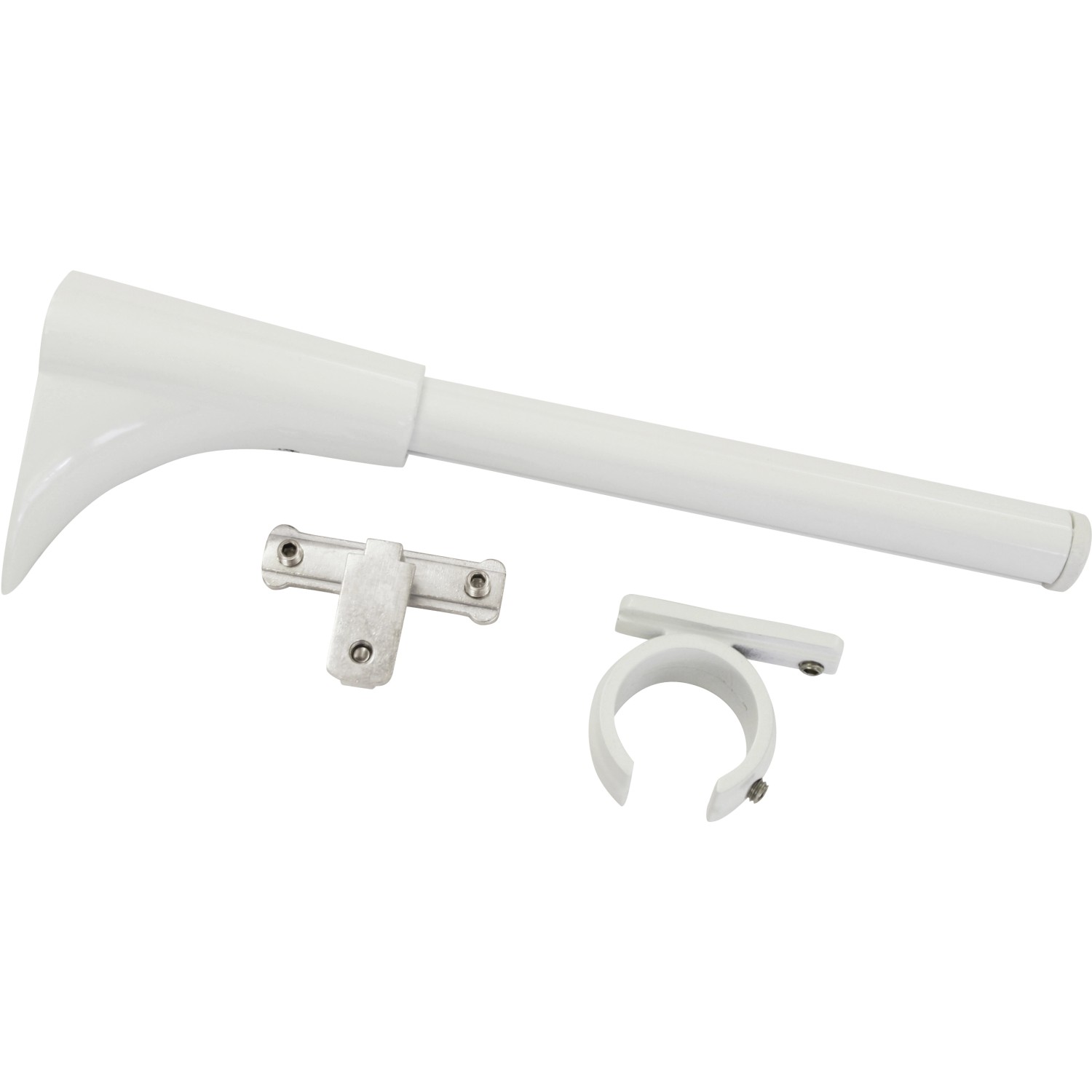 Gardinia Držák na záclonovou tyč pro 1/2 tyče pr. 20 mm bílý