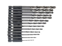 Magg Vrtáky HSS univerzální šestihranný úchyt (1,5 - 6,5 mm), 13 ks