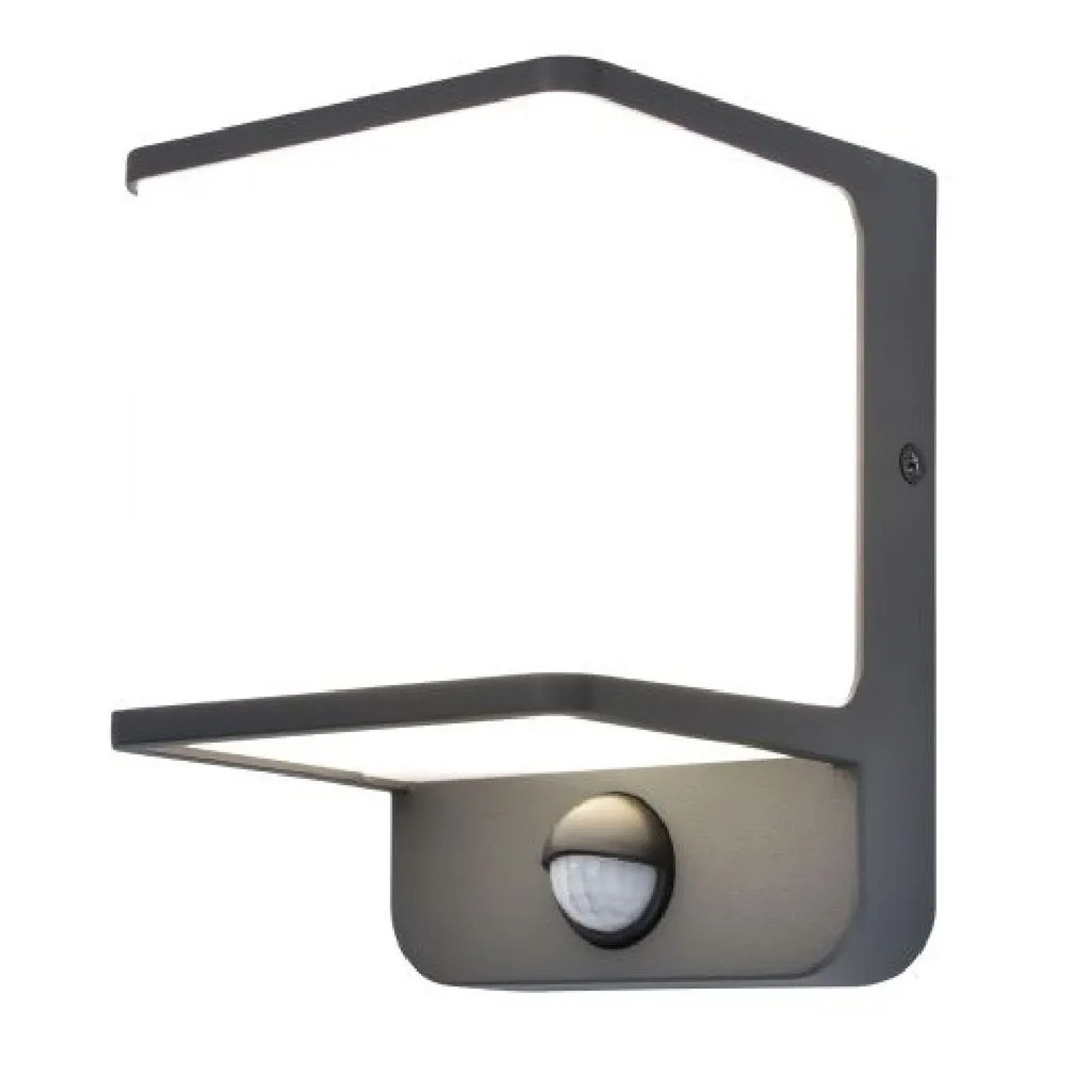Levně Lutec Nástěnné svítidlo DOBLO se senzorem IP54 14W 1930lm 4000K 11x10,3x14,6 cm