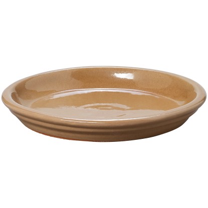 Miska pod květináč béžová průměr 29,5 cm