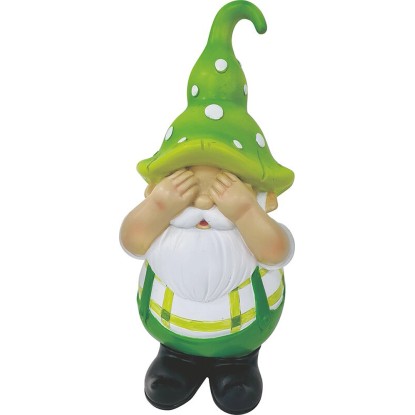 Dekorační figurka zahradní trpaslík zelený velký 13 x 27,5 cm