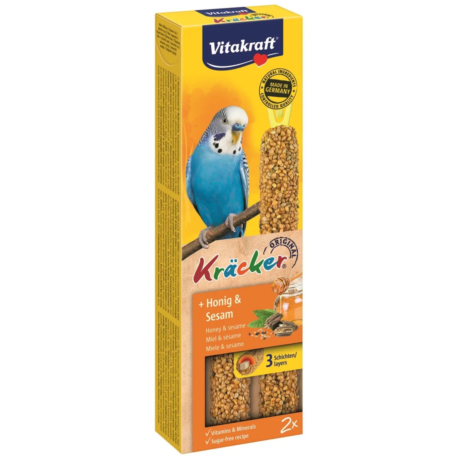 Kracker VITAKRAFT Sittich Honey 2 ks