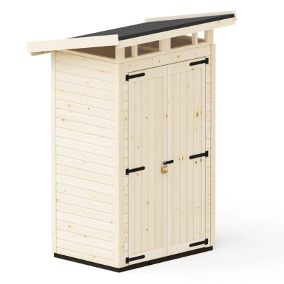 UPYARD Dřevěný domek na nářadí Strongbox S vč. základů přírodní 127 x 87 cm