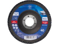 LUX-TOOLS Lamelový brusný kotouč na kov, zrnitost K40, pr. 115 mm