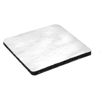GS Terrassen Gumová podložka s hliníkovou vrstvou, 24 ks, 20 x 60 x 90 mm