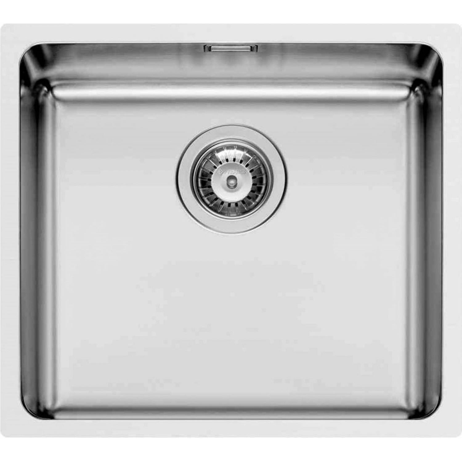 PYRAMIS Nerezový dřez pro spodní montáž LYDIA 1B hladký, 50 x 40 cm