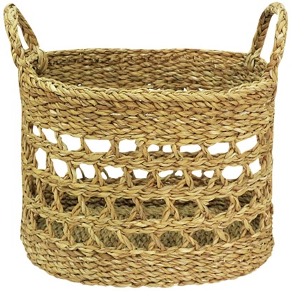 Boltze Košík z mořské tárvy s otvory přírodní pr. 24  x 32 cm