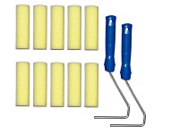 LUX-TOOLS Sada pěnových jemných válečků, 12 ks LUX-TOOLS Sada pěnových jemných válečků, 12 ks