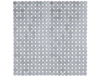 Kleine Wolke Protiskluzová podložka do sprchy Sign stříbrná 55 x 55 cm