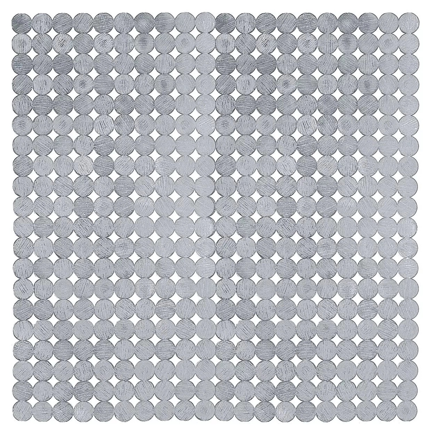 Kleine Wolke Protiskluzová podložka do sprchy Sign stříbrná 55 x 55 cm