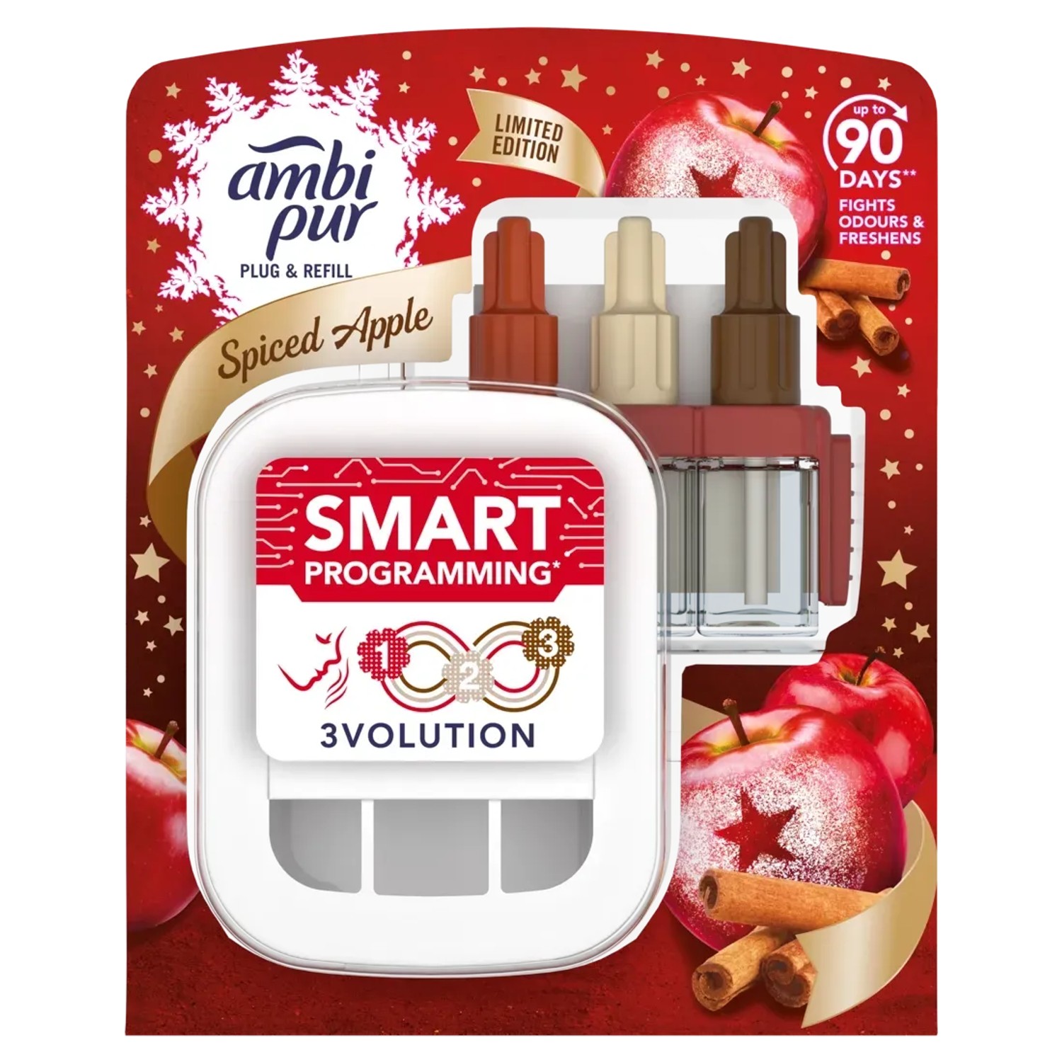 Ambi Pur Osvěžovač vzduchu 3VOLUTION Spiced Apple 20 ml + strojek(Limit.edice)