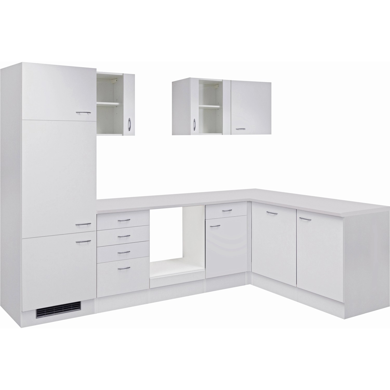 Flex-Well Kuchyně Wito 280x170cm/typ 1 - bez el.spotřebičů a dřezu