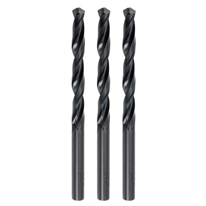 LUX-TOOLS Robustní vrták do kovu HSS - R 1 mm, 3 ks
