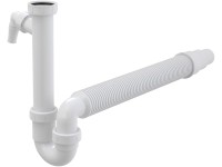 Alcadrain Sifon trubkový s maticí 38 mm (6/4 Alcadrain Sifon trubkový s maticí 38 mm (6/4