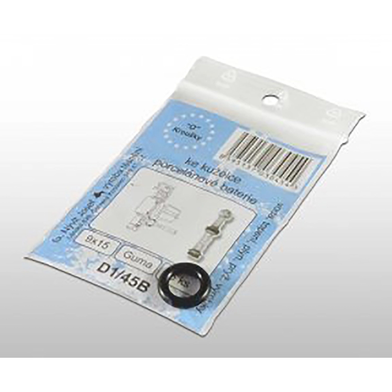 Sada O kroužků ke kuželce porcelánové baterie, 7 ks