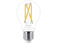 Philips Smart LED žárovka Filament E27 A60, 7 W, 806 lm, 2700-6500 K, čirá